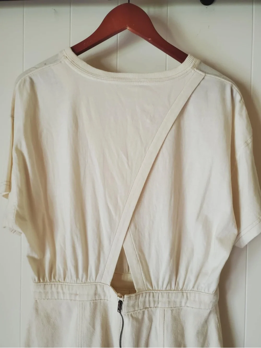 Anthropologie Pilcro Denim Skirt & Knit Tee Twofer Dress - Picture 8 of 11
